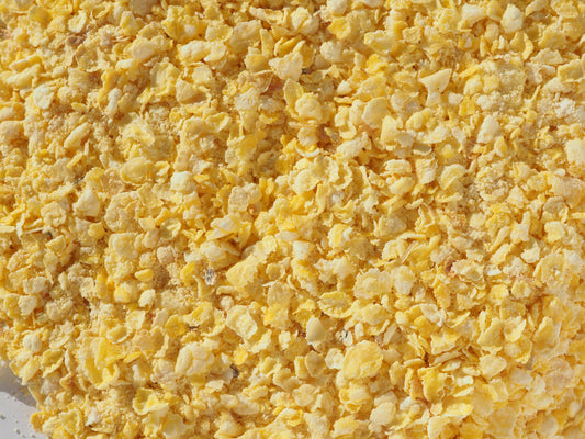 Flaked Torrefied Maize for use in brewing beer & Lager.