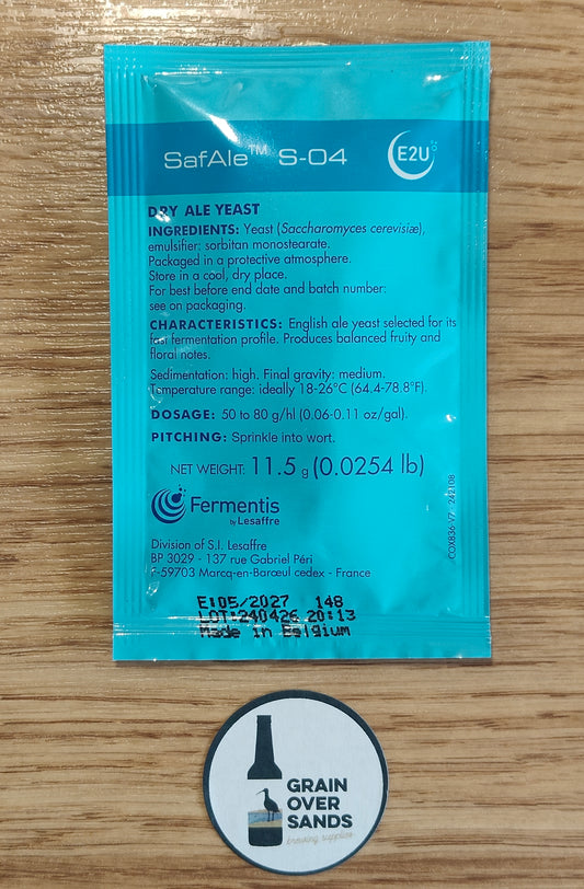 SafAle s-04 Dry Ale Yeast